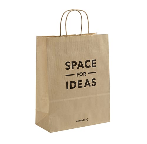 Space for Ideas Kraft Paper Carrier Bag