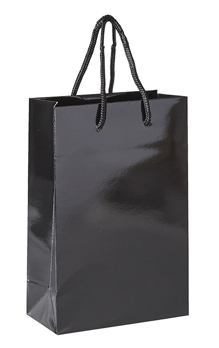Plain Black Luxury Paper Bag