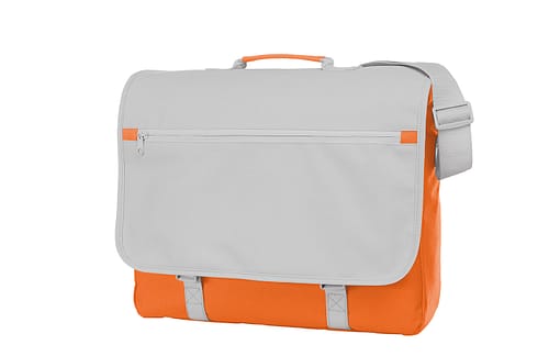 Orange and White CONGRESS Shoulder Bag