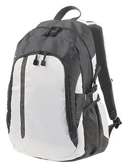 Galaxy Backpack in White and Grey