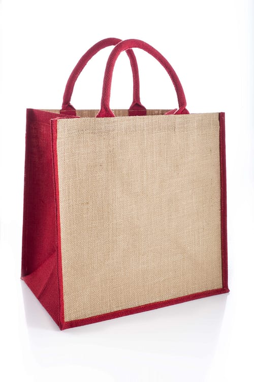 Red Brecon Jute Bag