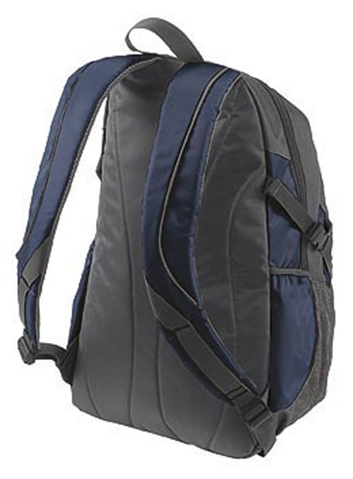 Handles of Galaxy Backpack in Blue