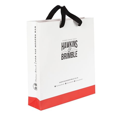 Hawkins & Brimble Customised Luxury Paper Bag