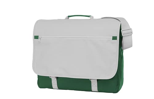 Dark Green and White CONGRESS Shoulder Bag