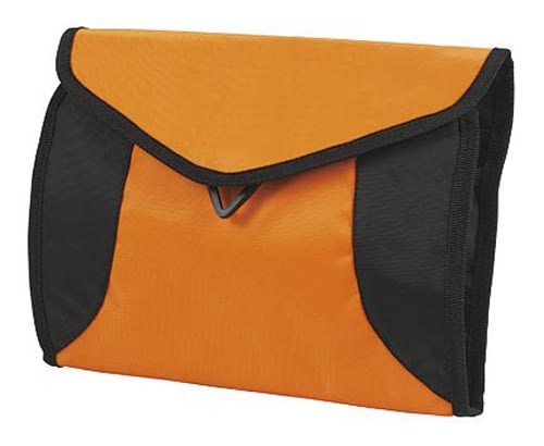 Orange sport wash bag