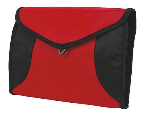 Red Sports wash bag
